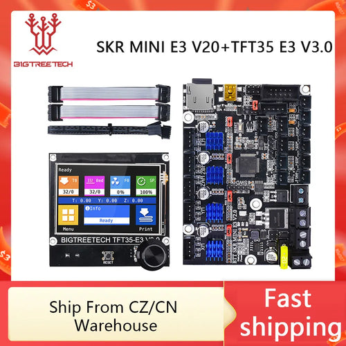 BIGTREETECH SKR MINI E3 V2.0+TFT35 E3 V3.0 Touch Screen TMC2209 3D Printer Parts for Creality Ender 3 V2 Pro Ender 5 Upgrade