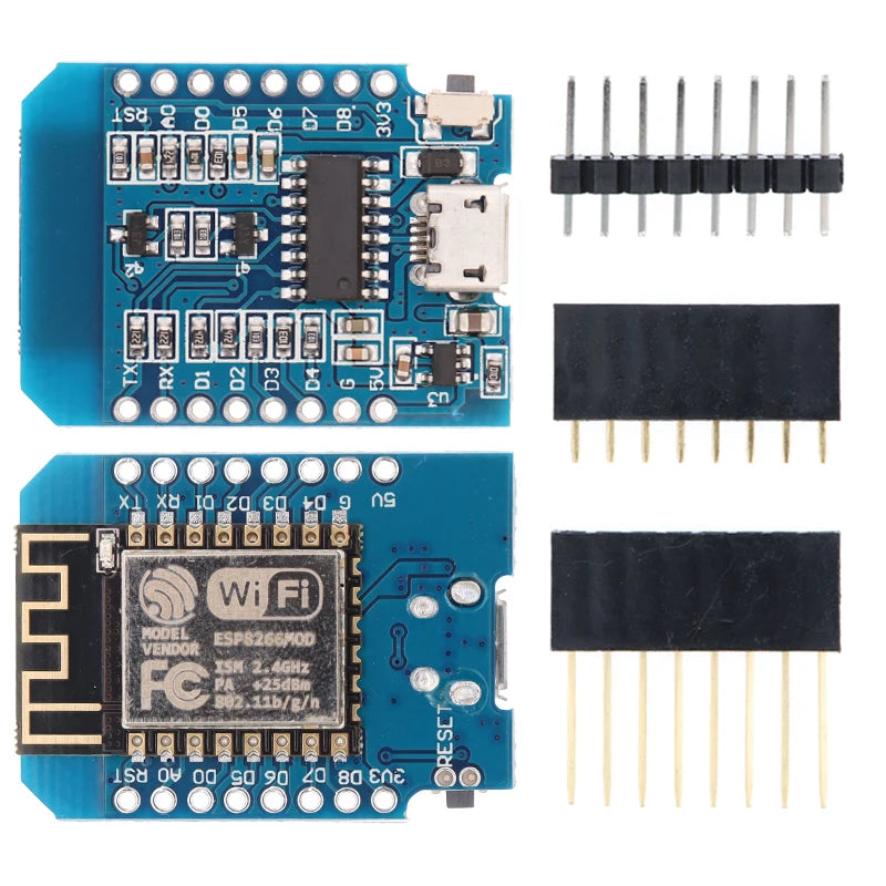 Wemos D1 Mini Pro V3.0 Nodemcu 4MB/16MB Bytes Lua WIFI Internet of Things Development Board Based ESP8266 CH340G Nodemcu V2