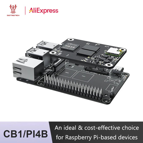 BTT CB1 PI4B Adapter 3D Printer Board Support CM4 Add Octopus V1.1 SKR MINI E3 V3.0 Motherboard VS Raspberry Pi CM4
