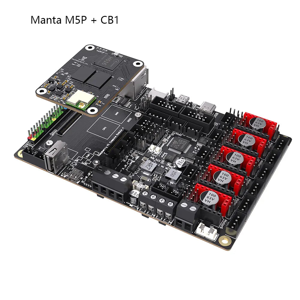 MANTA M8P M5P M4P Motherboard 32Bit Klipper Marlin VS Raspberry Pi CM4 for Voron Ender 3 3D Printer Control Board