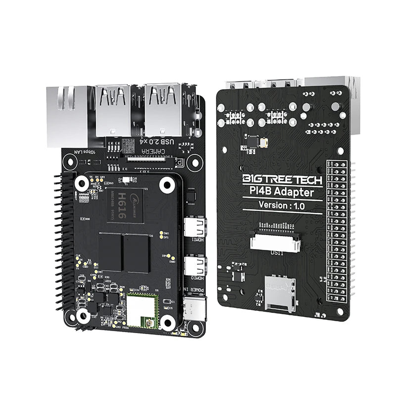 BTT CB1 PI4B Adapter 3D Printer Board Support CM4 Add Octopus V1.1 SKR MINI E3 V3.0 Motherboard VS Raspberry Pi CM4