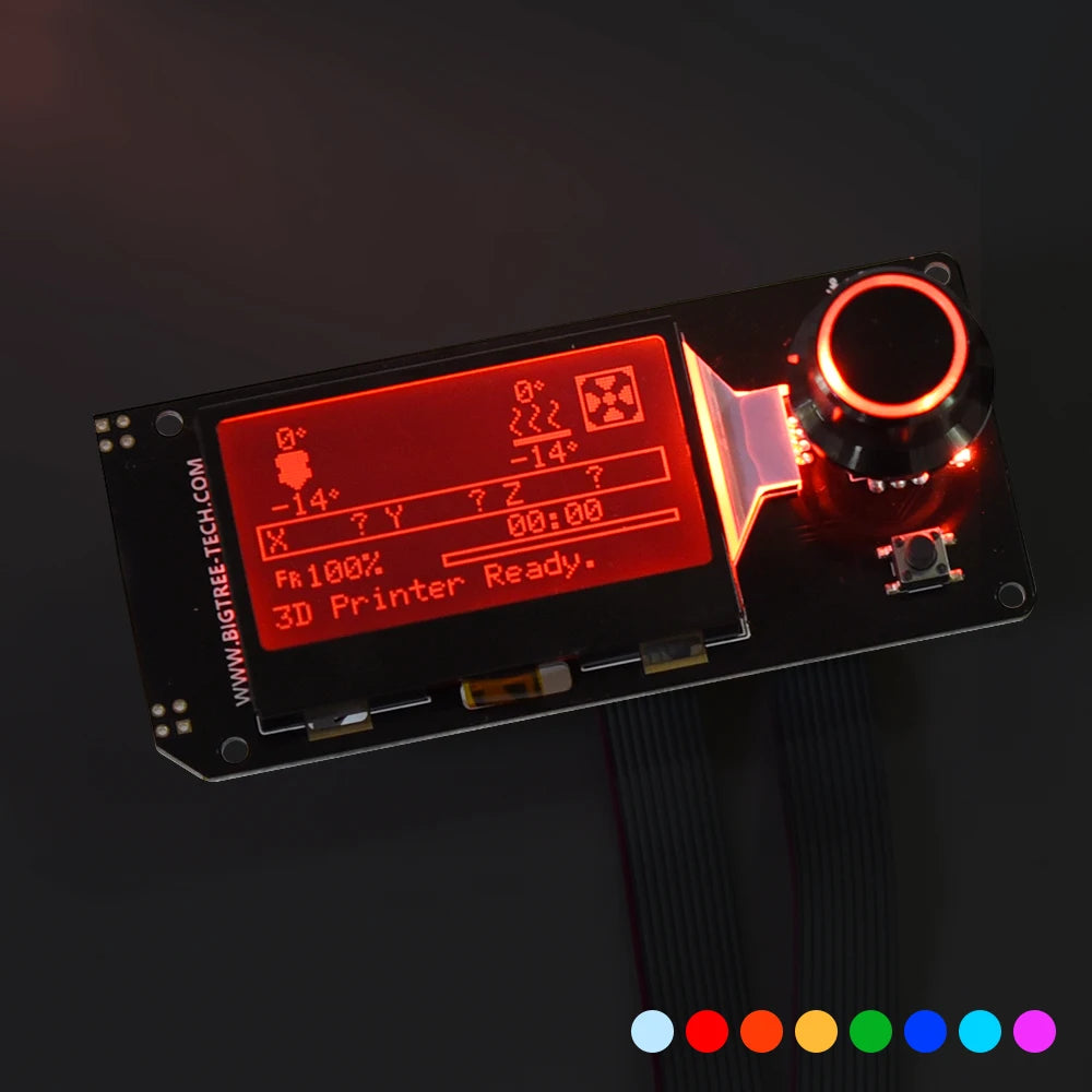 BIGTREETECH MINI 12864 V1.0 LCD Display Screen Mini12864 Smart Display 3D Printer Parts BTT SKR Pro SKR V1.4 MKS Board VORON 2.4