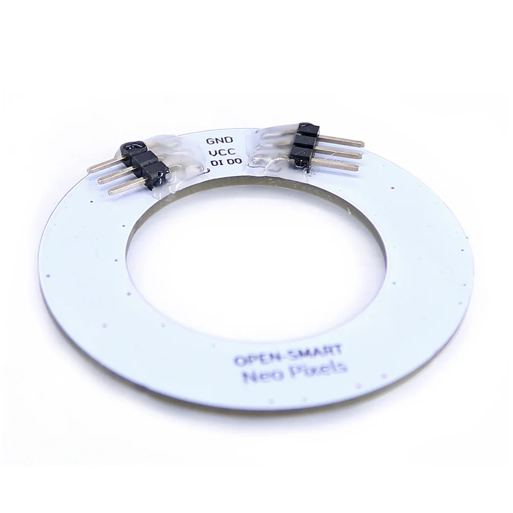 Neo Pixel WS2812 5050 Full-Color RGB LED Lamp round Panel 16-Bit 5V Cascadable Rainbow LED Module for Arduino