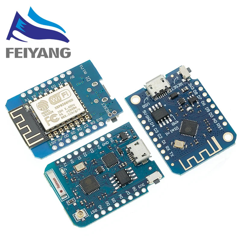Wemos D1 Mini Pro V3.0 Nodemcu 4MB/16MB Bytes Lua WIFI Internet of Things Development Board Based ESP8266 CH340G Nodemcu V2