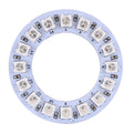Neo Pixel WS2812 5050 Full-Color RGB LED Lamp round Panel 16-Bit 5V Cascadable Rainbow LED Module for Arduino