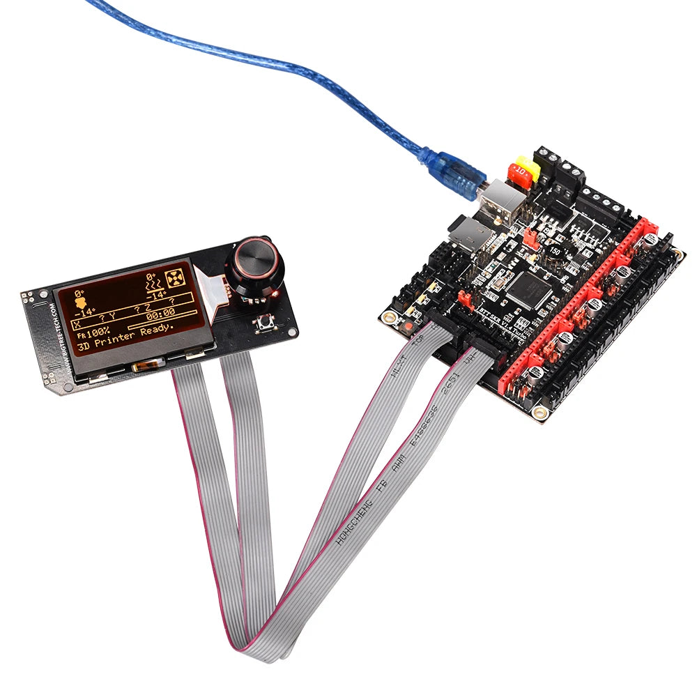 BIGTREETECH MINI 12864 V1.0 LCD Display Screen Mini12864 Smart Display 3D Printer Parts BTT SKR Pro SKR V1.4 MKS Board VORON 2.4