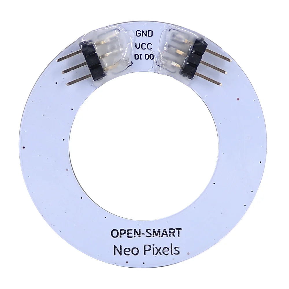 Neo Pixel WS2812 5050 Full-Color RGB LED Lamp round Panel 16-Bit 5V Cascadable Rainbow LED Module for Arduino