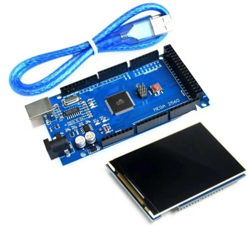 3.5 Inch TFT LCD Screen Module Ultra HD 320X480 for Arduino + MEGA 2560 R3 Board with Usb Cable