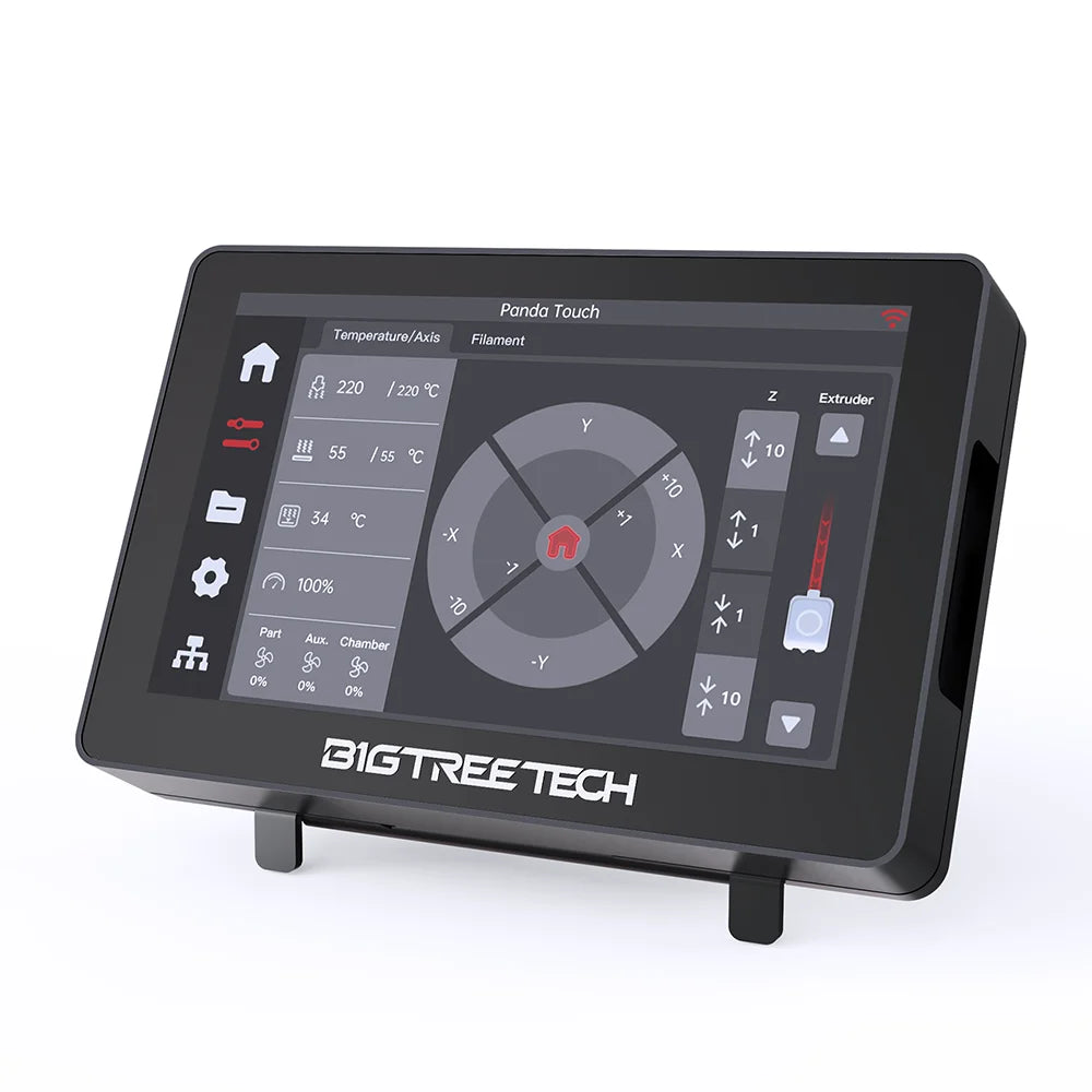 Panda Touch 5 Inch Touch Screen Wifi Display for Bambulab P1P P1S Multi-Printer Control Wireless Klipper Screen