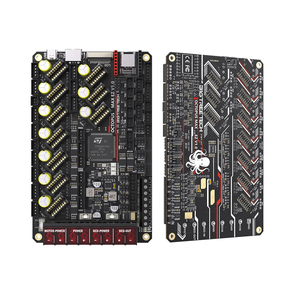 Octopus MAX EZ V1.0 BTT Motherboard Upgrade Octopus Pro 3D Printer Parts TMC5160 TMC2209 for Voron 2.4 Kits Corexy