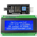 20X4 2004 LCD Display Module with IIC/I2C Serial Interface Adapter IIC I2C TWI Serial 2004 20X4 LCD Module Shield for Arduino R3