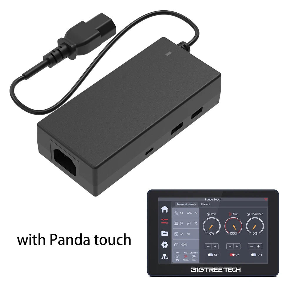 Panda Touch 5 Inch Touch Screen Wifi Display for Bambulab P1P P1S Multi-Printer Control Wireless Klipper Screen