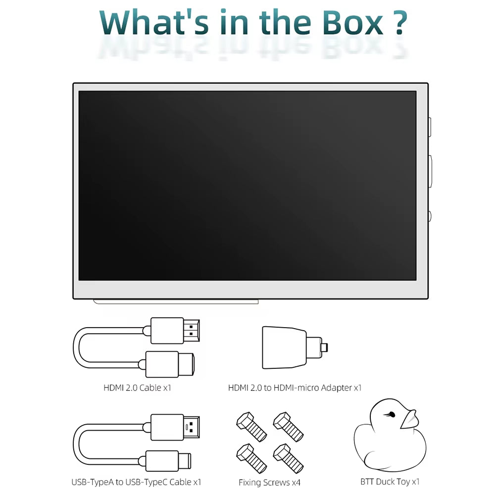 HDMI7 V1.2 HDMI5 HDMI Touch Screen 5/7 Inch IPS Screen Display 3D Printer Parts for Raspberry Pi 4 Manta M8P Board