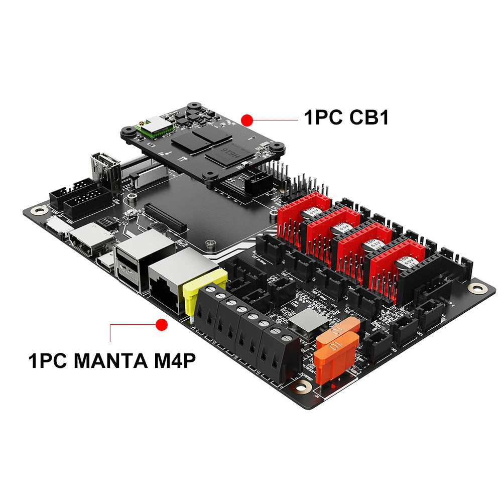 MANTA M8P M5P M4P Motherboard 32Bit Klipper Marlin VS Raspberry Pi CM4 for Voron Ender 3 3D Printer Control Board